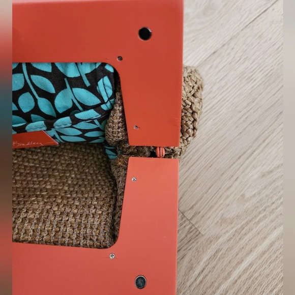 Vera Bradley Straw style cluch - Picture 3 of 5